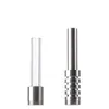 17mm Glass NC Smoking Accessories Nector Collector Kit Quartz Ceramic Titanium Tips Starter Kits Hookahs Dab Rig Oil Rigs NC23 NC24