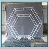 Party Decoration Square Stand Frame Wedding Background Arch Shelf Flowers Drop Delivery 2021 Home Garden Festive Party Supplies Bdebag Dhz9K
