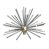 Watering Equipments 1''-3'' Female Half Dendelion Shape Fountain Nozzles Brass Ball Stainless Steel Tubing Sprinklers For