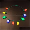 Украшение вечеринки светодиодные фонари светится BB ожерелье рождественская новинка Colorf Light BBS для детей дома рождественский хэллоуин ye nerdsropebags500mg dhjoy