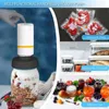 Tapetes de mesa elétricos handheld pedreiro jar kit de vácuo universal suprimentos de enlatamento de classificação de grau de grau de alimentos silicone j l3u4