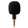 Mini Microphone Portable, 3.5mm, Aux, 4 pôles, à capacité métallique, pour téléphone Portable, ordinateur Portable, enregistrement sur PC