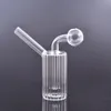 Großhandel Pfeife 4 Zoll Mini Glas Ölbrenner Bong für Dab Rigs Wasserbongs Aschefänger Shisha mit großer OD 30 mm Schüssel am günstigsten