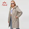 Abrigos de abrigo de talla grande para mujer Colección Astrid chaqueta de invierno para mujer de talla grande Chaquetas femeninas de moda Hermoso diseño Parka Abrigo de mujer AM 9726 220922