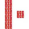 Gift Wrap 300 PCS Zodiac Red Envelopes 2023 Pakketten Chinese jaar geldzakken