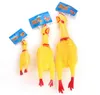 17cm 32cm 40cm Screaming Chicken Squeeze Sound Toy pet dog cat chews toy kids Decompression funny tool rubber Squeak Squeaker puppy gift