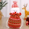 Christmas Gift Christmas Eve Creative Apple Old Man Snowman Candy Bag