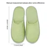 Disposable Slippers Comfortable Breathable SPA Anti-slip Hotel Home Travel Linen Slippers Hospitality Footwear Guest Shoes by sea RRB15670