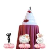 Forniture festive Topper per torta in oro rosa Addio al nubilato per la decorazione di nozze Decorazioni per addio al nubilato addio al nubilato