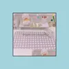 Mats Pads Retro Plaid Mouse Pad Comtuper Desk Mat Mousepad Kawaii Gaming Accessoroes Laptop Gamer Keyboard Book Waterproo Bdesports Dhkhj