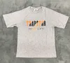 Men's T Shirts Men Women Trapstar T-shirts Summer Outfit Orange Grey Towel Embroidery Short Sleeve Couple Top Design of motion 507ess