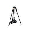 Tripods QZSD Q777 Aluminum Tripod Stand For Telescope 35cm-150cm Pographic With BallHead Travel DSLR Camera Mobile Phone