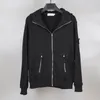 topstoney marca felpe con cappuccio Cardigan in metallo pietra zip tesa stretta e retro ovale Felpa con cappuccio Island Design flusso di marea 62ess