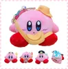 SPEL ANIME Söt stjärna Kirby Plush Doll Toy Girls Bag Pendant Decoration ZM922