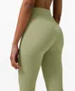 2022 дизайнер lu-12 Yoga Outfits сплошной цвет женские штаны для йоги Высокая талия Спорт Фитнес эластичные леггинсы S-3XL