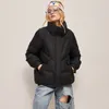 Fashion Winter Down Jacket Womens L￶stagbar ￤rm Design Nisch 90 Duck ner varm kappa