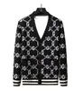 Su￩teres masculinos Cardigan Puff Dress New Luxury Fashion Mody V maconha preta Black Korean Casual Casual Jaqueta