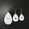 Sublimatie MDF oorbellen blanco warmteoverdracht traan hangers diy geschenk