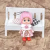 8CM Kids Toys Dolls Soft Interactive Baby Doll Toy Mini For Girls Gift Hat beauty Pendant Backpack Mobile Phone Pendants Make Kid More Fashionable ZM922