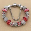 925 Sterling Argent Plaqué Papillon Charms Bracelets Femmes Bijoux De Fête avec Boîte D'origine Pour Chaîne Perles Charme DIY Bracelet Bracelet4333737