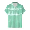 Men's Casual Shirts White T For Men Big And Tall Short Sleeve Spring Summer Printed Fashion Top Blouse