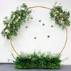 Dekoracja imprezy Wedding Stand Arch Home Birthday Tło Property Okrągły obręcz kutego żelaza metalowe koło