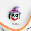 50 pezzi Arti e artigianato Simpatici animali di Halloween Cabochon in resina con retro piatto Scrapbooking Gioielli fai da te Decorazione artigianale Accessorie