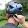 Capacetes de ciclismo Capacete de bicicleta com lanterna traseira recarregável de bicicleta de bicicleta MTB Road Scooter Scooter Ultralight Capace