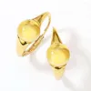 Brincos de argola allnoel 925 prata esterlina para mulheres colorido ametista citrino quartzo doce estilo banhado a ouro jóias finas3175862
