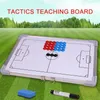 Sporthandskar Magnet Tactic Board Aluminium Tactical Plate for Soccer Judge Traning Equipment Accessori 220922