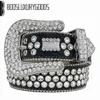 Bb 2023 Cintura Designer Simon Cinture per Uomo Donna Cintura diamante lucido bianco cintura uomo boosluxurygoods 0000258W