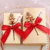 Opakowanie prezentów 50pcs Europejskie boknot pudełka na słody