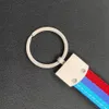 Metal Car Keychain voor BMW M Tech M Sport M3 M5 E46 E39 E60 F30 E90 F10 E36 X6 X5 X7 Key Lederen riemketen Speciaal geschenkaccessoire