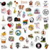 50Pcs Rock Music Stickers Non-Random Vinyl Waterproof for Bike Luggage Laptop Skateboard Water Bottle Phone Cup Car Decals Kids Gifts