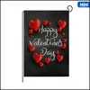 Party Decoration 10 Styles Valentine Day Flag Garden Heart-Shaped Patterns Drop Delivery 2021 Home Festive Party Supplies Eve Yydhhome Dhwip