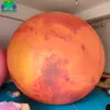 Balls 2m LED Giant Inflatable Planet Balloons Earth Moon Ball Jupiter Saturn Uranus Neptune Mercury Venus For Party Decoration