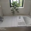 Maty do kąpieli składane wanna stojak na łazienkę rozpinając pył izolacyjny wanna