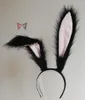 Party Masks Kingdom Cosplay Carnaval Gothic Lolita Acessory Ear Hair Hoop Headwear For Girl Women Kids Hand Work 30 CM