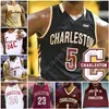 Maglia da basket Nik1 Custom Charleston Cougars NCAA College Grant Riller Brevin Galloway Jaylen McManus Miller Jasper Brantley Chealey Johnson