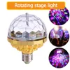 Kleurrijke Auto Roterende Podium Verlichting Effect Licht E27 Lamp Home Party KTV Disco DJ Magic Ball Light Dance Party Sfeer Lamp