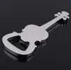 Creative Gift Zinc Alloy Beer Guitar Bottle Opener Keychain Key Ring Key Chain Openers Festival Party Supplies RRB15666