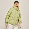 Fashion Winter Down Jacket Womens L￶stagbar ￤rm Design Nisch 90 Duck ner varm kappa