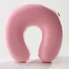 Pillow U Shaped Memory Foam Neck U-Shape Headrest Car Flight Travel Soft Pillows HJB0012 P20