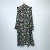 Casual Dresses Woman Dress 2022 Spring Summer Small Floral Spaghetti Strap Maxi