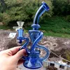 Bunte Glasölbrenner Bong Dab Rig Wasserpfeifen 14mm Innengelenk für Rauchzubehör