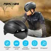 Bisiklet kaskları 2022 Mountain Road Bisiklet Kaskı Açık Motosiklet Bisiklet Ultralight Scooter Kask Çıkarılabilir Lens Bisiklet Güvenliği Kask T220921