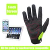 Fünf Finger Handschuhe Fahrrad Handschuhe Touchscreen GEL Radfahren Vollfinger Handschuhe Männer Frauen Sport Stoßfest MTB Straße Fahrrad Motorrad Handschuh ciclismo 220921