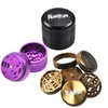 Smoking Accessories Honeypuff Herb Grinder 63mm 5 Layers Grinding Machine For Dry Herb Crusher With Brush Tool