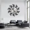 Wall Clocks Modern Luxury Round Living Room Silent Metal Simple Stylish Watch Bedroom Fancy Chic Chambre Home Decoration