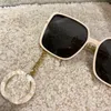 Designer solglasögon för mäns toppglasögon med guldkedjemodkvinna UV 400 glasögon polarisera glasögon solglasögon g solglasögon ruta 2022